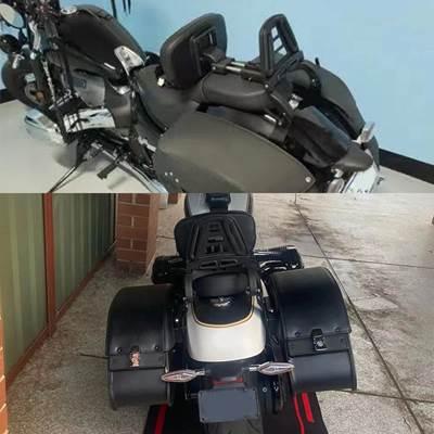 【並行輸入品】 バイク運転席クッション 多目的折りたたみ式ラゲッジラック bmw r 18 classic 2020-2023 r18 r18bの画像