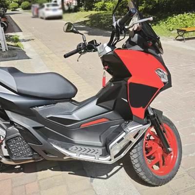 【並行輸入品】 バイクエンジン保護 バンパー 落下保護 フレーム クラッシュバー アプリリアsrgt200 2022-2023 2024 2024_4