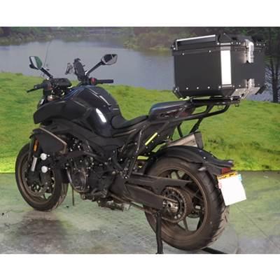【並行輸入品】 Cfmoto用リアラゲッジカーゴラック 800 nk キャリアマウント バイクシェルフ ホルダーパーツ CF-MOTO 800-nkの画像