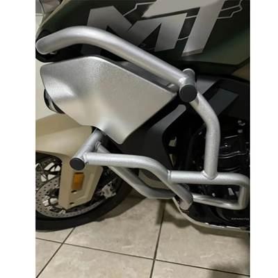 【並行輸入品】 バイクフレーム保護バンパー エンジンガード ハイウェイクラッシュバー 800 mt 800mtアクセサリー 2021 2022 2023 2024の画像