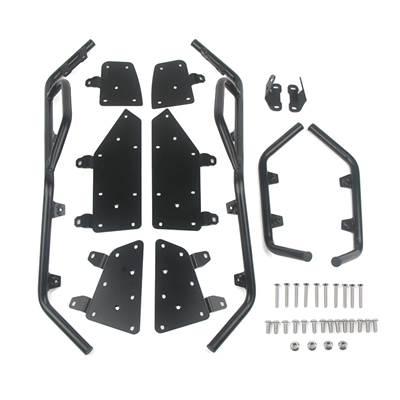 【並行輸入品】 バイクバンパーフレーム保護 エンジンガード ハイウェイクラッシュバー voge適合 max350 MAX-350 黒 sr 4 max 350の画像