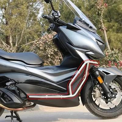 【並行輸入品】 バイク衝突防止タンクバー エンジンガードバー バンパープロテクター アクセサリー ゾーン150d 350d 368d 368 350 150 dの画像