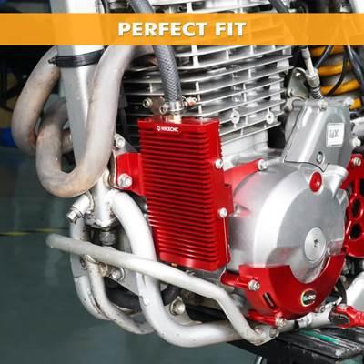 【並行輸入品】 バイク用オイルクーラー ホンダ用アルミニウムクーラーセットxr650l 1993-2023 2022 2021 2020の画像