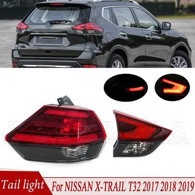 並行輸入品】 ライト日産エクストレイルT32 2017 2018 2019リア