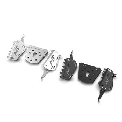 【並行輸入品】 バイクリアサイドラゲッジラックセット トップケース マウントプレート cfmoto 450mt mt 450 mt 2014 2024の画像