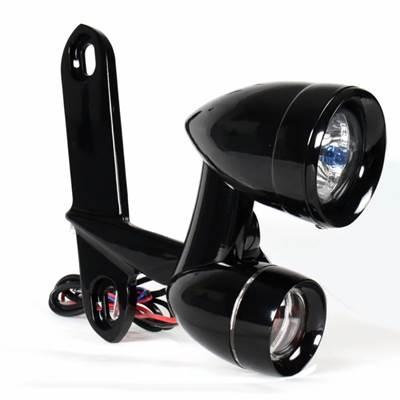 【並行輸入品】 光沢黒運転灯 ハーレー1996-2013用ウィンカーelectraストリートグライド1996-2023ロードの画像