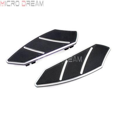 【並行輸入品】 2xバイク 二輪溝ライダーフロントフットボードロールリーツーリング用フロアボードFhx softailスリムflsデラックストイン1984-2016_4