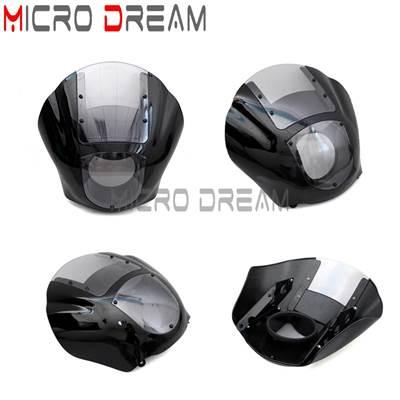 【並行輸入品】 ヘッドライト用ブラケットキット付きクリアウィンドプロテクション エントリースポーツスター1200アイアン883 xl883n 1988-2016の画像