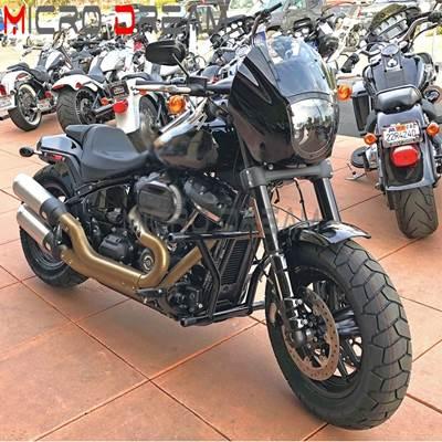 【並行輸入品】 ヘッドライト用ブラケットキット付きクリアウィンドプロテクション エントリースポーツスター1200アイアン883 xl883n 1988-2016の画像