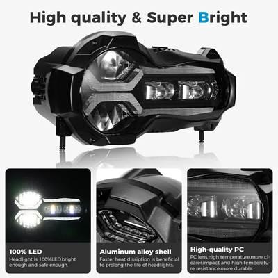 並行輸入品】 バイク用LEDヘッドライトアセンブリ bmw r1200gs 2013