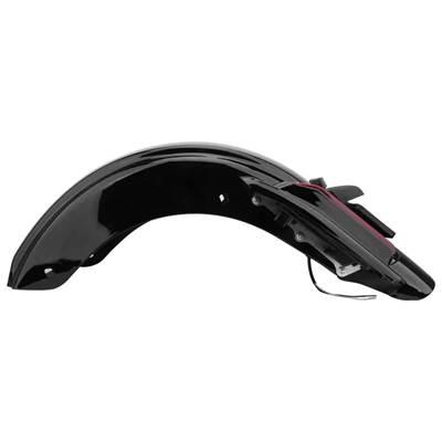 【並行輸入品】 バイク用リアマッドガード LEDボスタイルテールライト ハーレーツーリング ロードグライド トラックス 09-13の画像