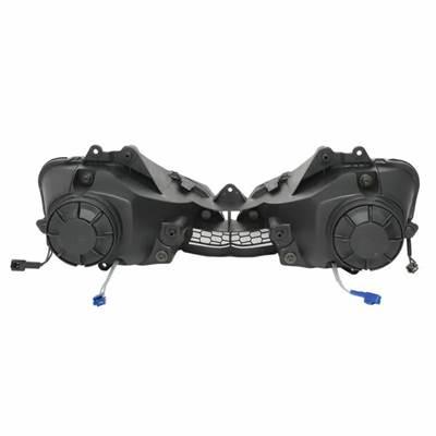 【並行輸入品】 ヤマハyzfr6 2003-2005 yzf r6s 2006-2009バイク 二輪ヘッドライト ヘッドライト ヘッドライト アッパーフェアリングブラケットの画像