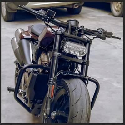 並行輸入品】 バイクハンドルバー ゼロドラッグバー ハーレースポーツ