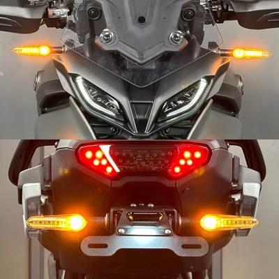 バイク流れる LED ウィンカーライトヤマハ MT07 MT09 SP バイク流れる LED ウィンカーライトヤマハ MT07 MT09 SP