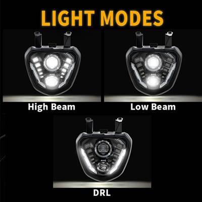 【並行輸入品】 ヤマハMT07 2014-2017 fz07 fz mt 07用ヘッドライトアセンブリ 高輝度 24 92W FZ-07 MT-07の画像