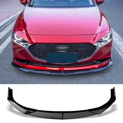 並行輸入品】 フロントバンパースプリッター マツダ3セダン2019 20 21