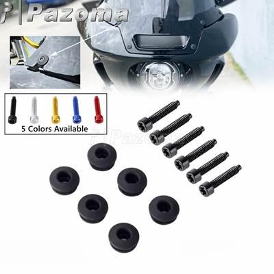 ハーレーダビットソン　ウィンドシールド　取り付けボルト付　FLSTN ソフテイル 並行輸入品】 バイク用ウィンドスクリーンフロントガラスボルト