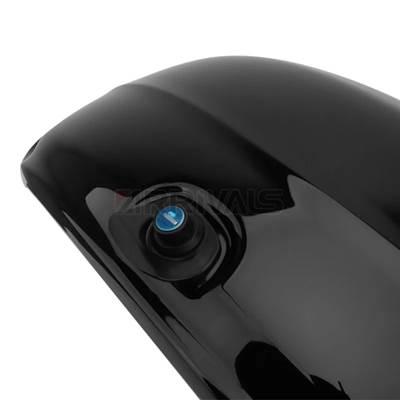 【並行輸入品】 汎用バイク 二輪サイドケース 2ピース サイドボックス テール用ラゲッジパニアーセット スズキ ホンダ用カーリースタイル_3