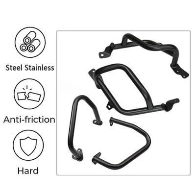 【並行輸入品】 トライアンフクーラー用高速クラッシュバー安全保護ブロワーバイク 二輪エンジンガード保護1200xc/xe 2019-2020の画像
