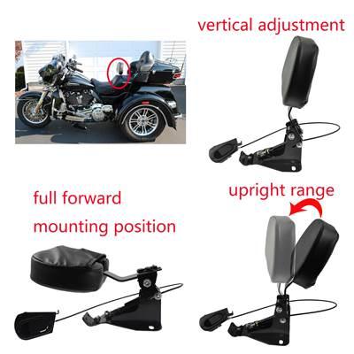 【並行輸入品】 バイク用 取り付けブラケット付き ハーリーツーリングロードキングストリートエレクトラグライドcvo fltrx 2009-2024_6