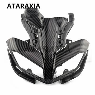 【並行輸入品】 ヘッドライトフェアリング フェアリング カバーシェル ヤマハmt09 mt 09 MT-09 fz09 2017 2018-2020の画像