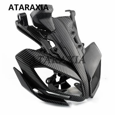 【並行輸入品】 ヘッドライトフェアリング フェアリング カバーシェル ヤマハmt09 mt 09 MT-09 fz09 2017 2018-2020の画像