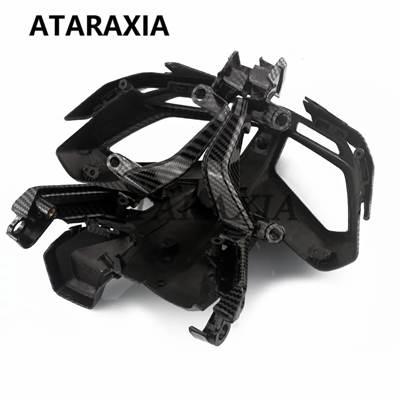 【並行輸入品】 ヘッドライトフェアリング フェアリング カバーシェル ヤマハmt09 mt 09 MT-09 fz09 2017 2018-2020の画像