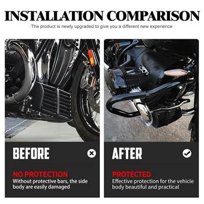 【並行輸入品】 バイク 二輪エンジンガード R18 r18b 2020 2021 2022 2023の画像