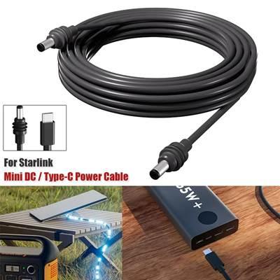 並行輸入品】 Starlink-ミニUSB電源ケーブル タイプC 防水 屋外 2 m 5