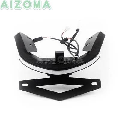【並行輸入品】 ドゥカティモンスター821 2015-2017 1200 s 2014-2016用リアLEDウィンカーライセンスプレートライト フェンダーの画像