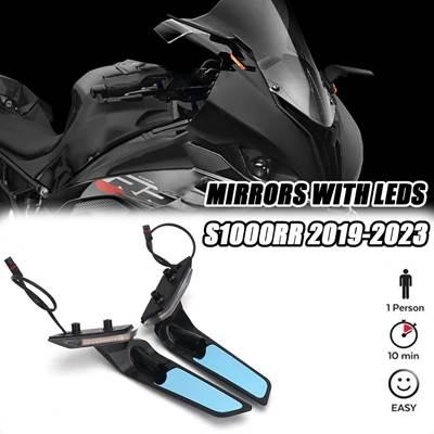 バイク 二輪ミラー LED ウィンカーライト BMW s1000rr s1000 rs バイク 二輪ミラー LED ウィンカーライト BMW s1000rr s1000 rs
