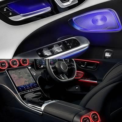 並行輸入品】 メルセデスベンツ用カーアンビエントライト rgb LED