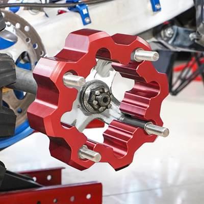 【並行輸入品】 Nicecnc-atv前輪リアハブ polaris sportsman 500 600 700 800 2004-2006 predator 500 2003 magnum 02-05用セントリックスペーサーの画像