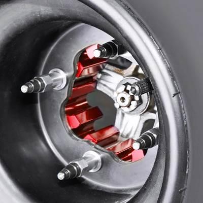 【並行輸入品】 Nicecnc-atv前輪リアハブ polaris sportsman 500 600 700 800 2004-2006 predator 500 2003 magnum 02-05用セントリックスペーサーの画像