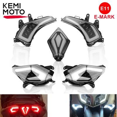 並行輸入品】 Tmax-バイク 二輪テールライト ウィンカー リアブレーキ