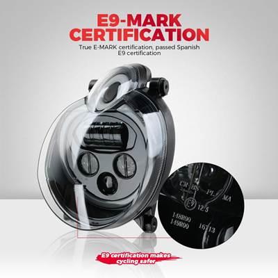 並行輸入品】 ヤマハVMAX-LEDバイク 二輪ヘッドライト ロービーム