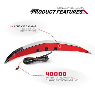 【並行輸入品】 LEDテールライト ブレーキライト ウィンカー ホンダgolding gl1800 2021 2022 2023の画像