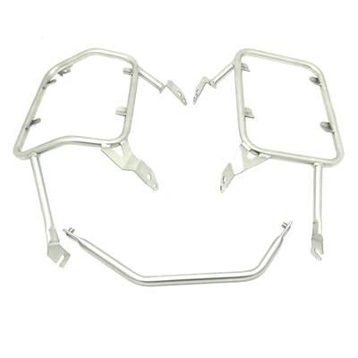 【並行輸入品】 BMW r1200gs r1250gs lc r1200 gs r1250 2014-2022用バイクプレート ステンレス サドルバッグ用ブラケットの画像