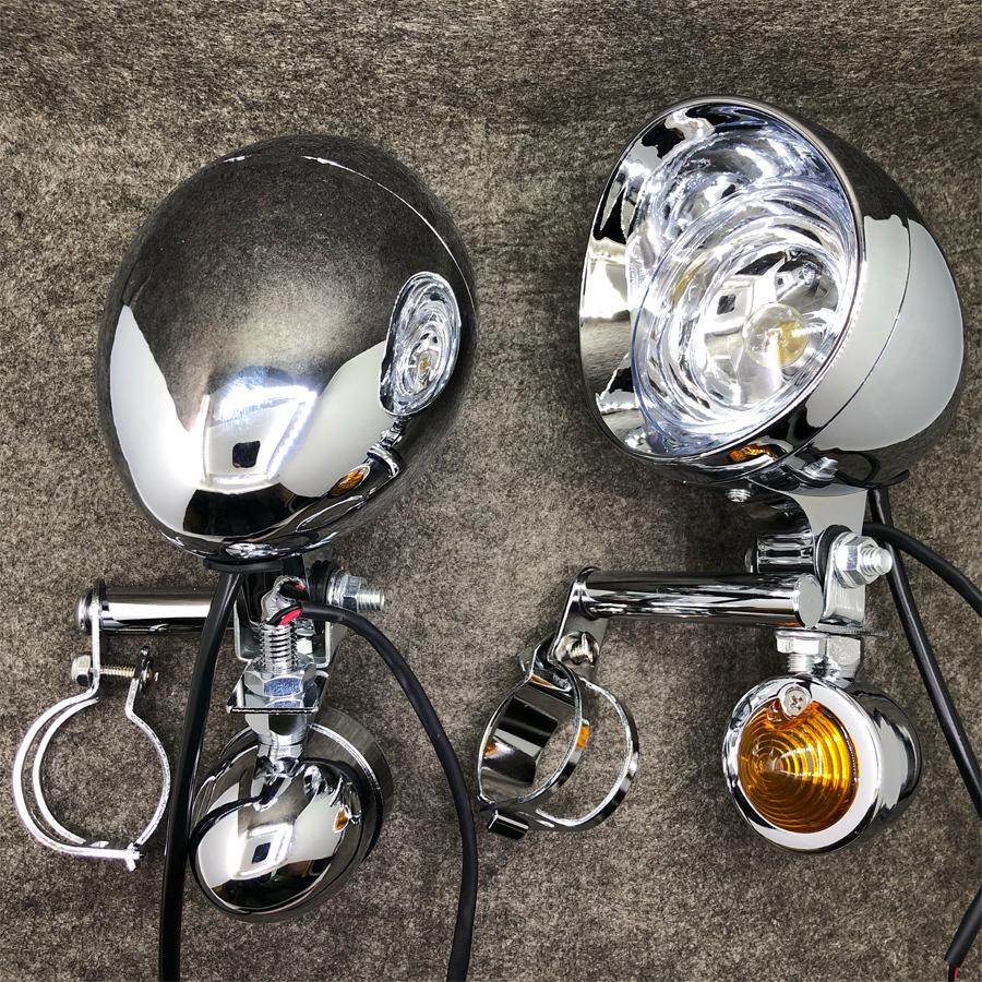 並行輸入品】 バイク ライト ウィンカー フォグランプ 左右1ペア 交換