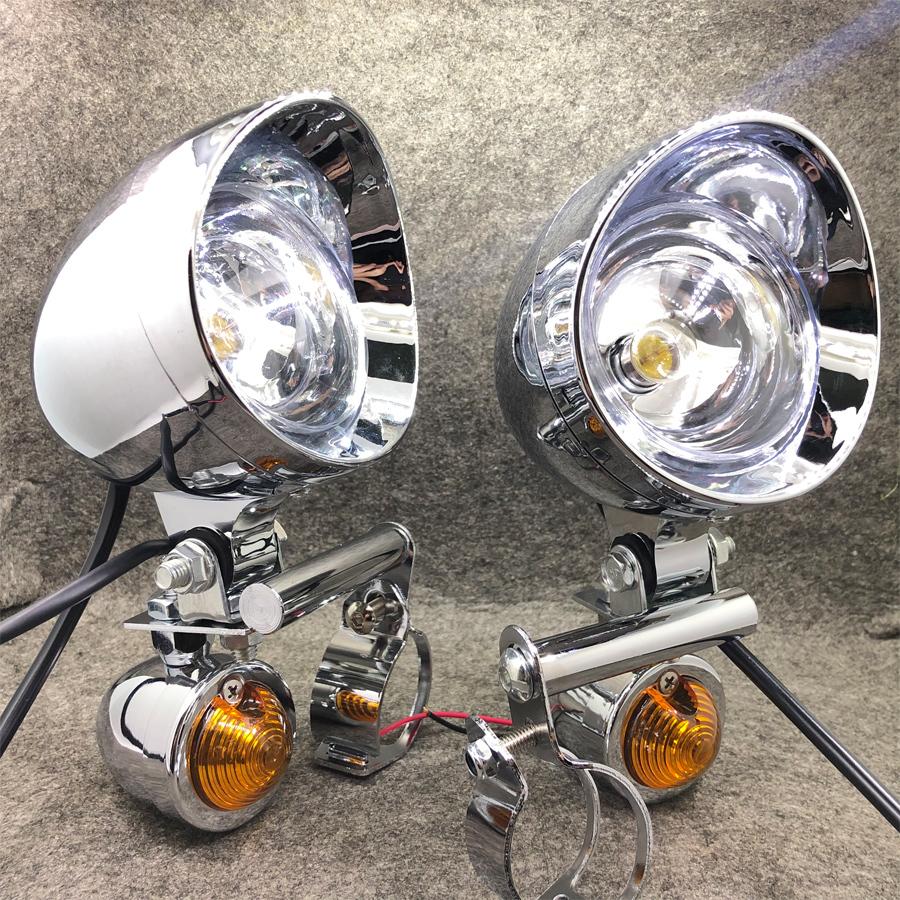並行輸入品】 バイク ライト ウィンカー フォグランプ 左右1ペア 交換