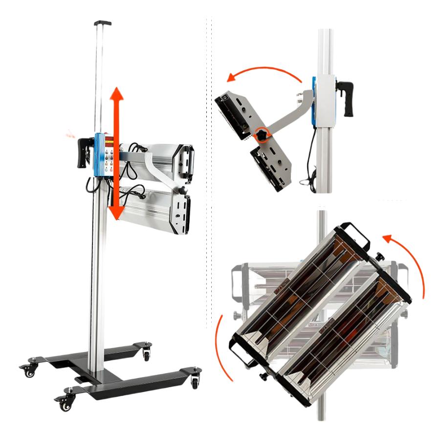 並行輸入品】 2000W 赤外線塗装ヒーター 赤外線ランプ 車体修理ツール