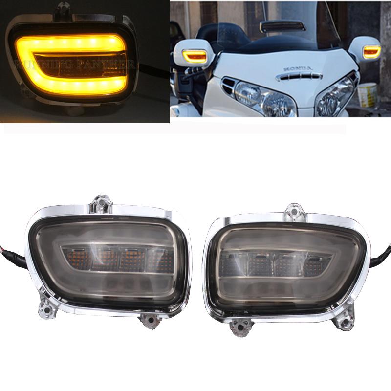ホンダ GL1800 フロントウィンカー 左 並行輸入品】 ホンダ ゴールドウイング gl1800 f6b 2001-2017 フロント