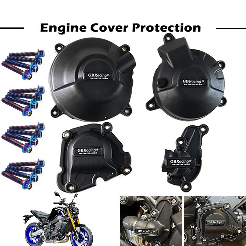 並行輸入品】 ヤマハ オートバイ エンジンカバー保護 MT09 sp MT-09 FZ