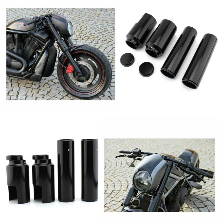 【並行輸入品】 ハーレーダビッドソン フォークカバー フレームチュアカバー セット v-rod 2007-2011_1