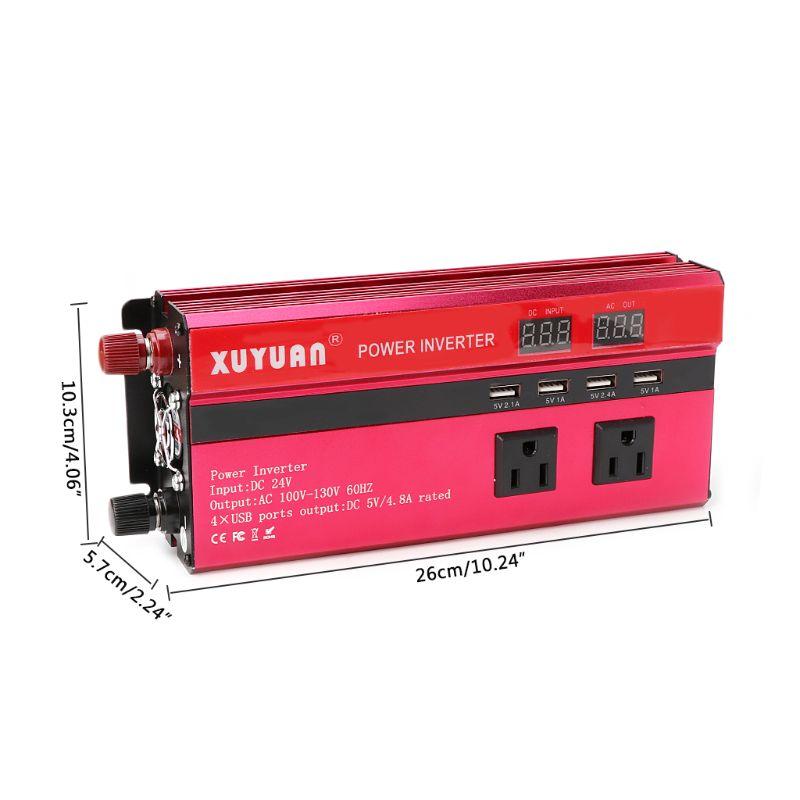 並行輸入品】 ソーラー正弦波インバーター 4000W 4 USB dc12 ac110v