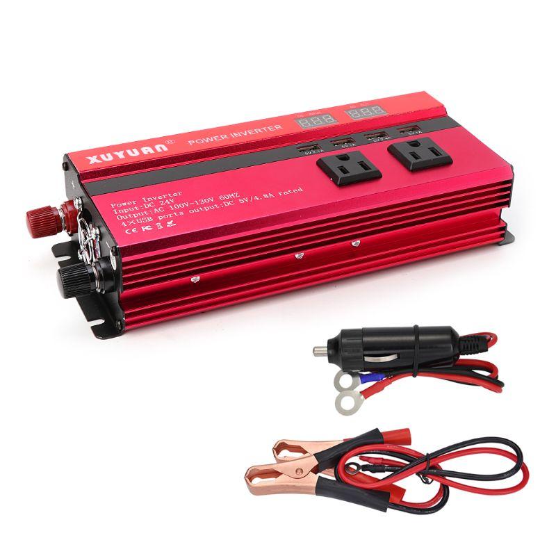 並行輸入品】 ソーラー正弦波インバーター 4000W 4 USB dc12 ac110v