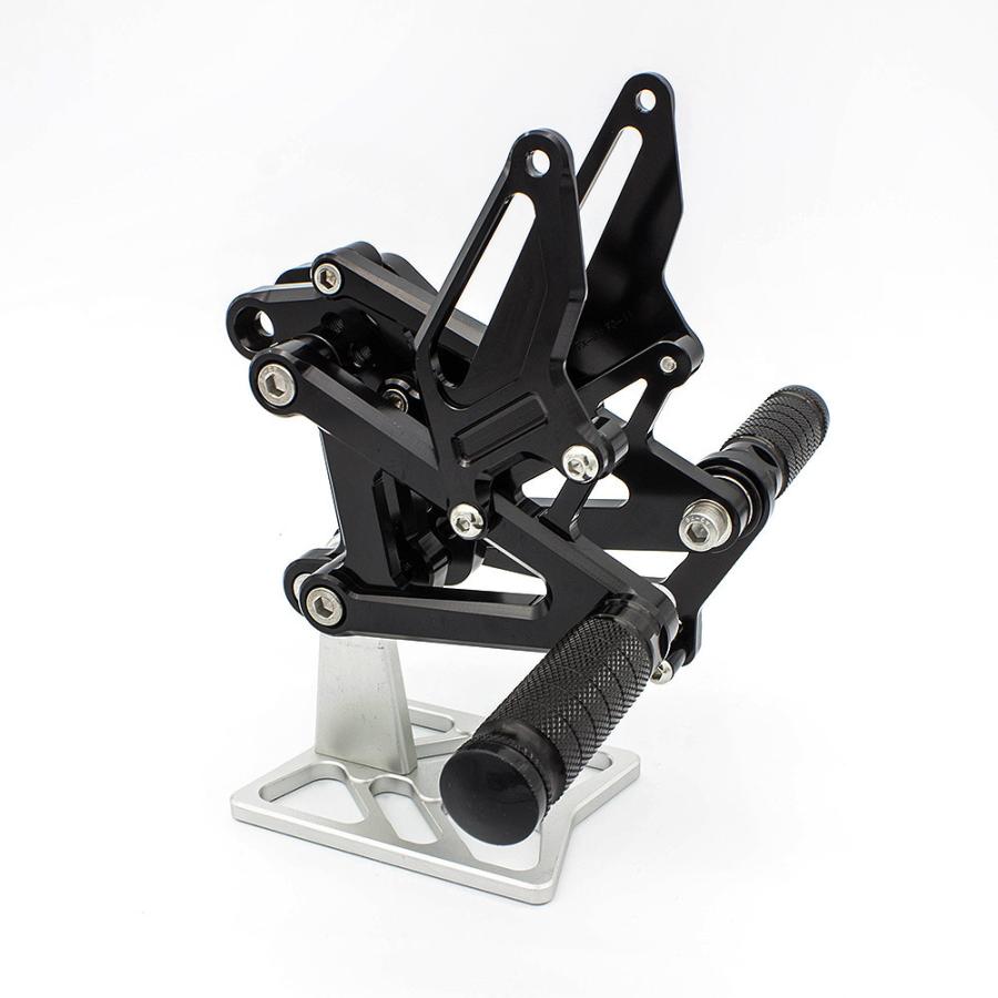 【並行輸入品】 Cnc rearset フットレスト mvアグスタF3 675 eas brutale 2012-2017 フットレストリアセット アルミ 足 ペダルペグ