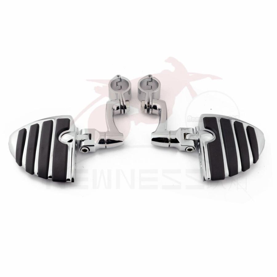 【並行輸入品】 オートバイ フットレスト 32mm ハーレー アイアン 1 4 ホンダ ヤマハ 高速道路 1-883インチの画像