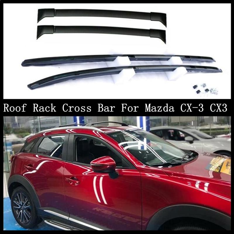 マツダ ルーフラック クロスバー CX3 CX-3 2015-2023 荷物ラック 