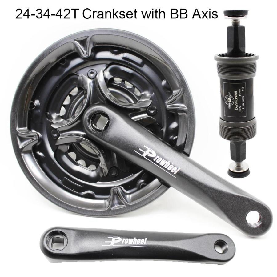 並行輸入品】 Prowheel マウンテンバイク スプロケットセット 28 38 42